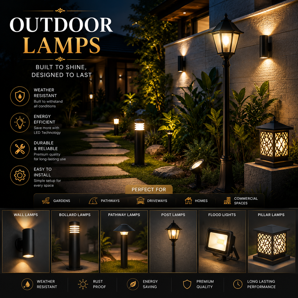 Outdoor Lamps