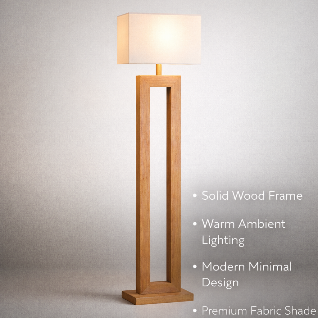 Minimalist Rectangular Floor Lamp